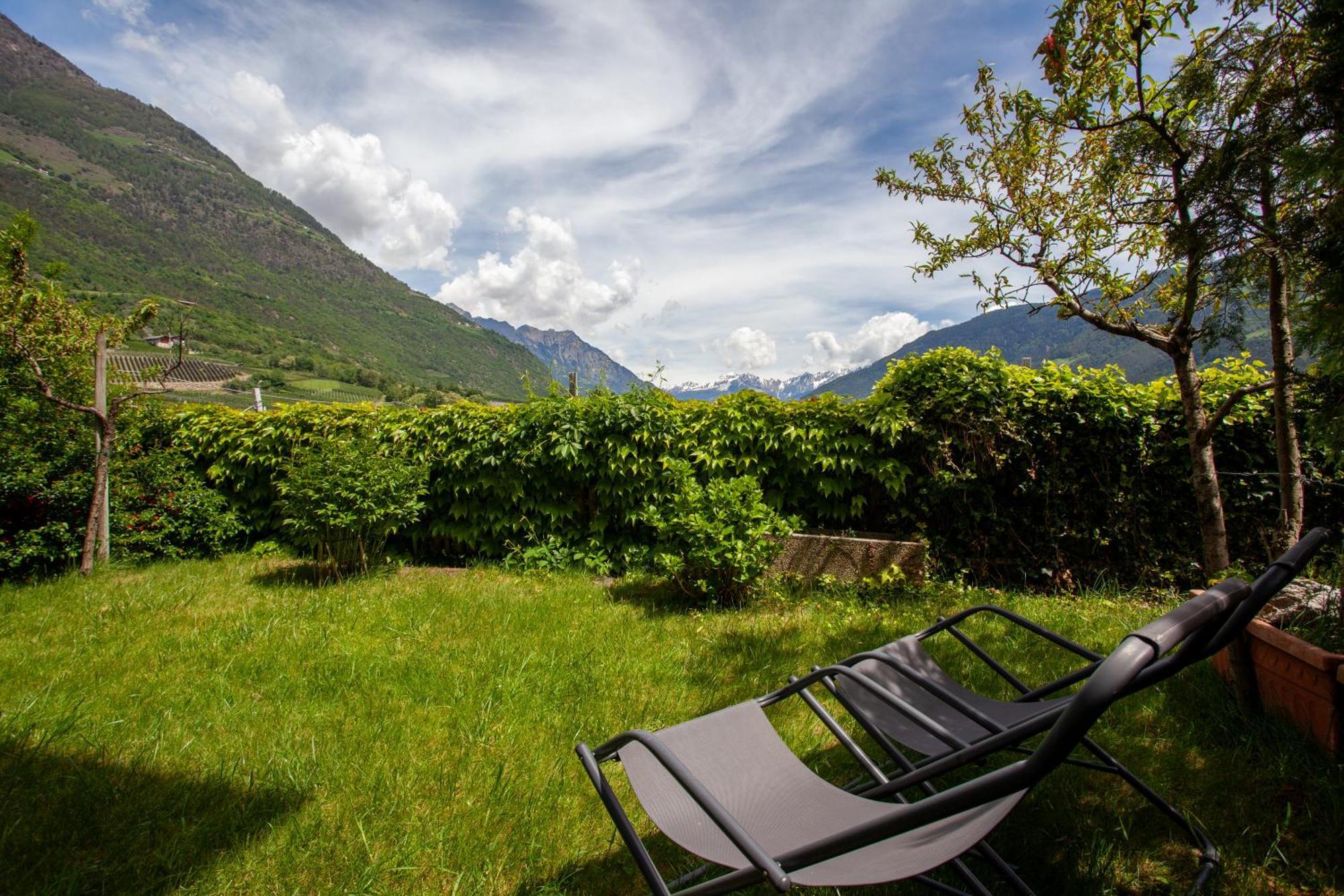 Ferienwohnung Hof SCHUPFER Naturns Exterior foto